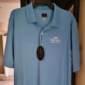 NWT Greg Norman Golf Polo - Grand Hotel Mackinac Island Logo